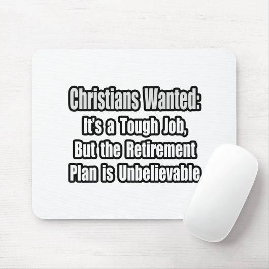 Die Christen Wollte.. Mousepad (Mit Mouse)