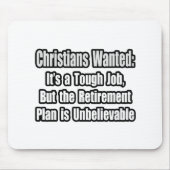 Die Christen Wollte.. Mousepad (Vorne)