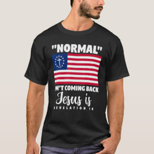 Die Christliche amerikanische Flagge kommt nicht z T-Shirt