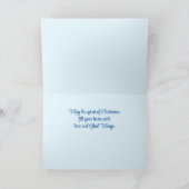 Die Christliche Weihnachtskarte des ersten Weihnac Karte (Innenseite)