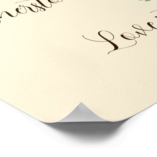 Die Christliche Zuhause Poster (Ecke)