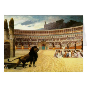 Die christlichen Märtyrer dauern Gebet