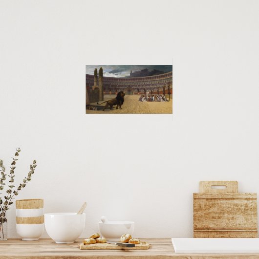 Die Christlichen Märtyrer vergangenes Gebet Poster (Küche)