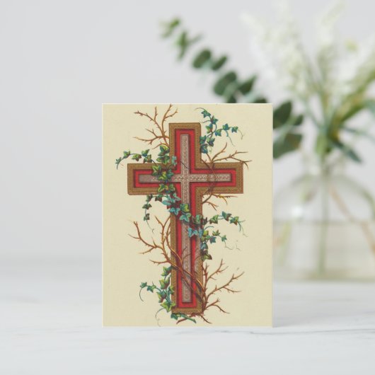 Die Christlichen Postkarten des Heiligen Kreuzes (Stehend Vorderseite)