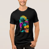 Die chromatische Odyssee Tri-Blend Shirt (Vorderseite)