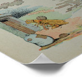 Die Cicada und die Ameise aus den Fabeln Poster (Ecke)