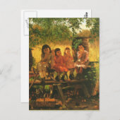 Die Cider Mill 1880 Postkarte (Vorne/Hinten)