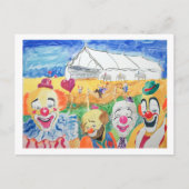 Die Circus Postkarte (Vorderseite)