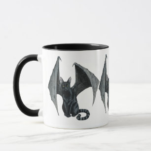 Die City Battycat-Tasse ohne Logo Tasse