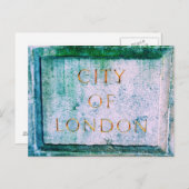 Die City of London Postkarte (Vorne/Hinten)