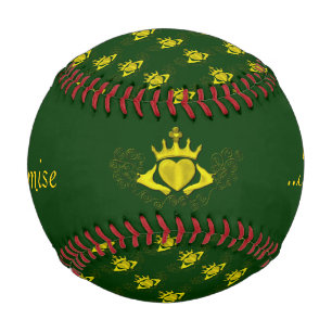 Die Claddagh (Gold) Baseball