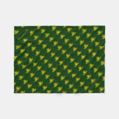 Die Claddagh (Gold) Fleecedecke (Vorderseite (Horizontal))