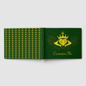 Die Claddagh (Gold) Gästebuch (Voll)