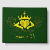 Die Claddagh (Gold) Gästebuch (Vorderseite)