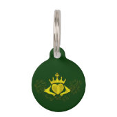 Die Claddagh (Gold) Haustiermarke (Vorderseite)
