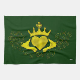 Die Claddagh (Gold) Küchentuch