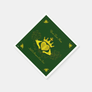 Die Claddagh (Gold) Serviette