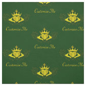 Die Claddagh (Gold) Stoff (Muster)