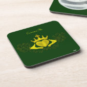 Die Claddagh (Gold) Untersetzer (Linke Seite)