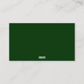 Die Claddagh (Gold) Visitenkarte (Rückseite)