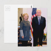Die Clintons Postkarte (Vorne/Hinten)