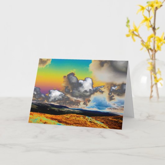 Die Clints von Dromore Karte (Gelbe Blume)