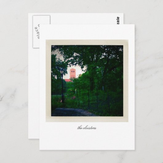 Die Cloisters Postkarte (Vorne/Hinten)