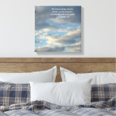 Die Cloud Leinwanddruck (Insitu (Schlafzimmer))