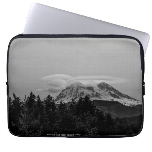 Die Cloud Spirit Electronics-Tasche Laptopschutzhülle (Vorderseite)