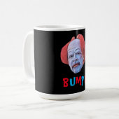 Die Clown-Tasse springen (sauber) Kaffeetasse (Vorderseite Links)