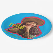 Die Clownpapier-Teller verdünnen Pappteller (Schrägansicht)