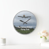 Die Club Clock mit Light Aircraft. Große Uhr (Zuhause)