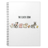 "Die Cluck-Crew" Notizblock (Vorderseite)