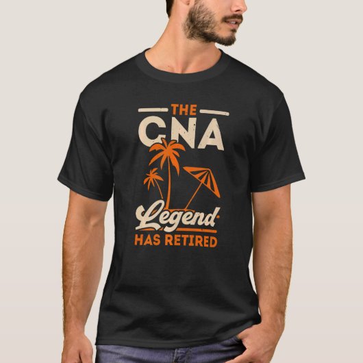 Die CNA-Legende hat die zertifizierte Krankenpfleg T-Shirt (Vorderseite)