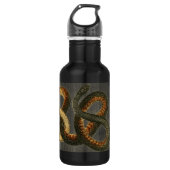 Die Coachwhip Schlange Wasserflasche (Vorderseite)
