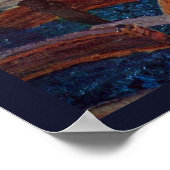 Die Coalmen von Claude Monet Poster (Ecke)