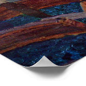 Die Coalmen von Claude Monet Poster (Ecke)