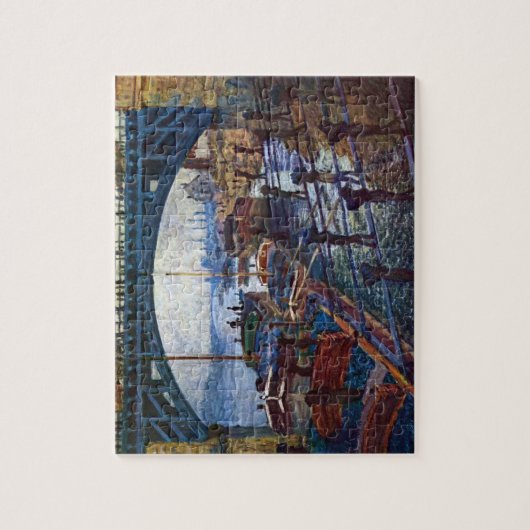 Die Coalmen von Claude Monet Puzzle (Vertikal)