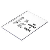 Die Codeerkennung ist unerlässlich (Morse-Code) Notizblock (Linke Seite)