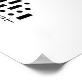 Die Codeerkennung ist unerlässlich (Morse-Code) Poster (Ecke)