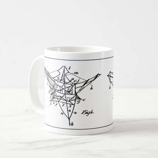 Die Cody Drachen-Patent-Tasse Kaffeetasse (Vorderseite Links)