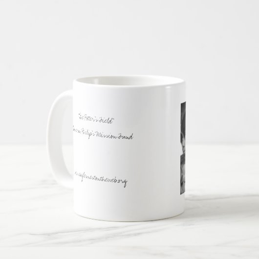 Die Coffe das Feld des Töpfers Tasse (Vorderseite Links)