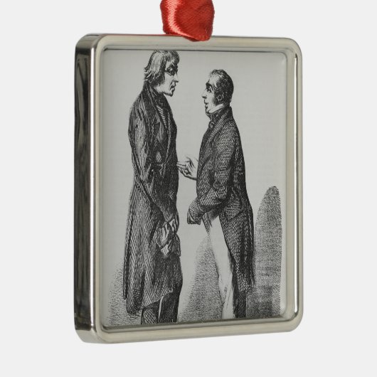 Die Cointet Brüder Silbernes Ornament (Rechts)