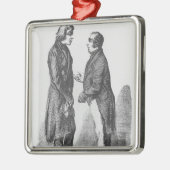 Die Cointet Brüder Silbernes Ornament (Links)