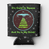 Die Cold in Space U.F. Dosenkühler (Vorderseite)