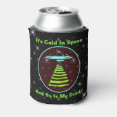 Die Cold in Space U.F. Dosenkühler (Kanne Rückseite)