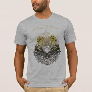 Die Collagensammlung durch julianisches P Flores T-Shirt