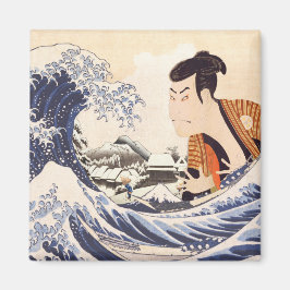 Die Collages der Great Wave Ukiyoe Magnet