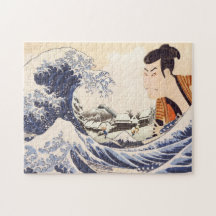 Die Collages der Great Wave Ukiyoe