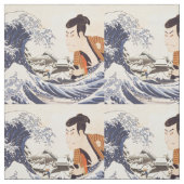 Die Collages der Great Wave Ukiyoe Stoff (Muster)